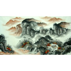 Chinese Landscape Painting - CNAG014629