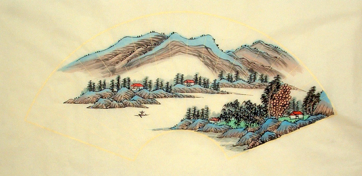 Chinese Landscape Painting - CNAG014632