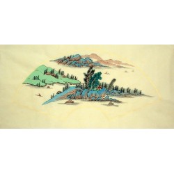 Chinese Landscape Painting - CNAG014633