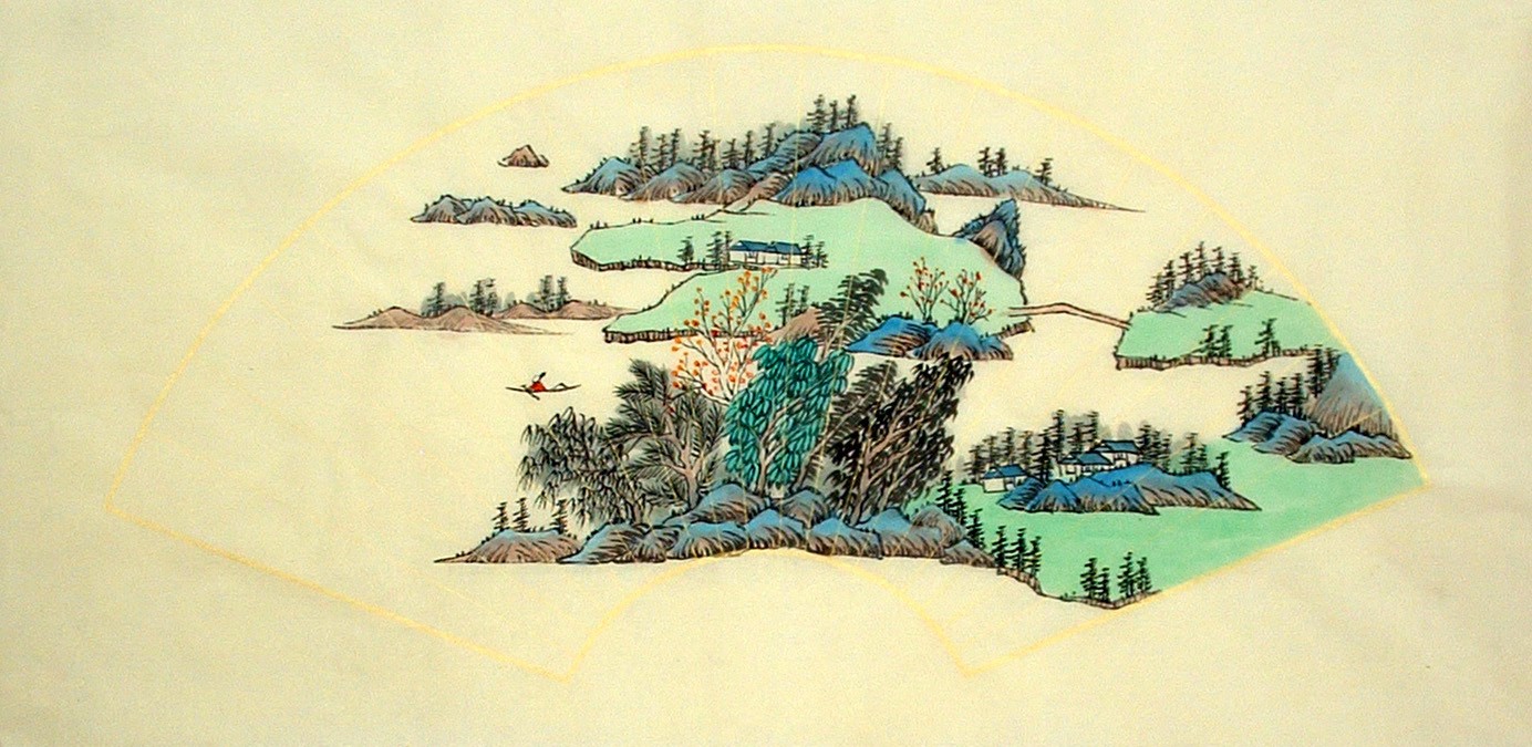 Chinese Landscape Painting - CNAG014634