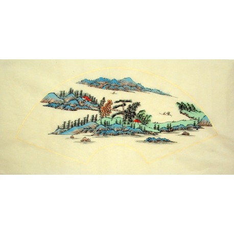 Chinese Landscape Painting - CNAG014635