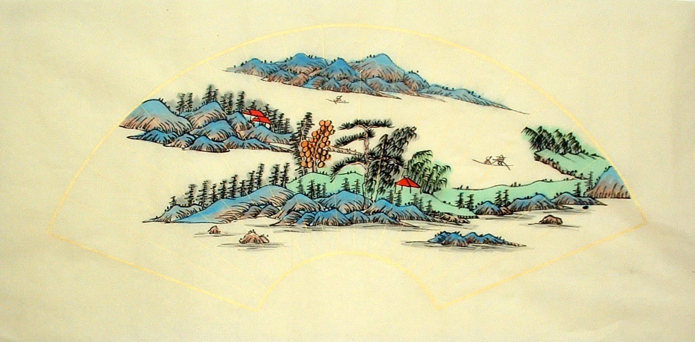 Chinese Landscape Painting - CNAG014635