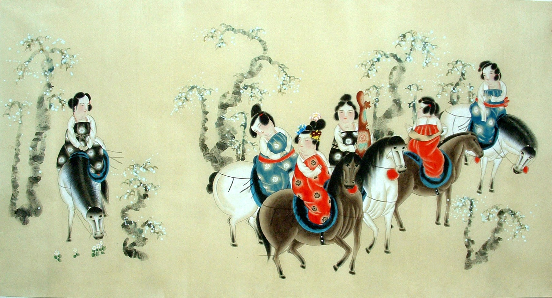 Chinese Figure Painting - CNAG014636