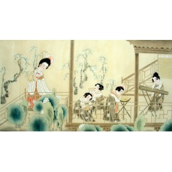 Chinese Figure Painting - CNAG014637