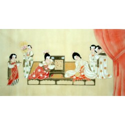 Chinese Figure Painting - CNAG014638
