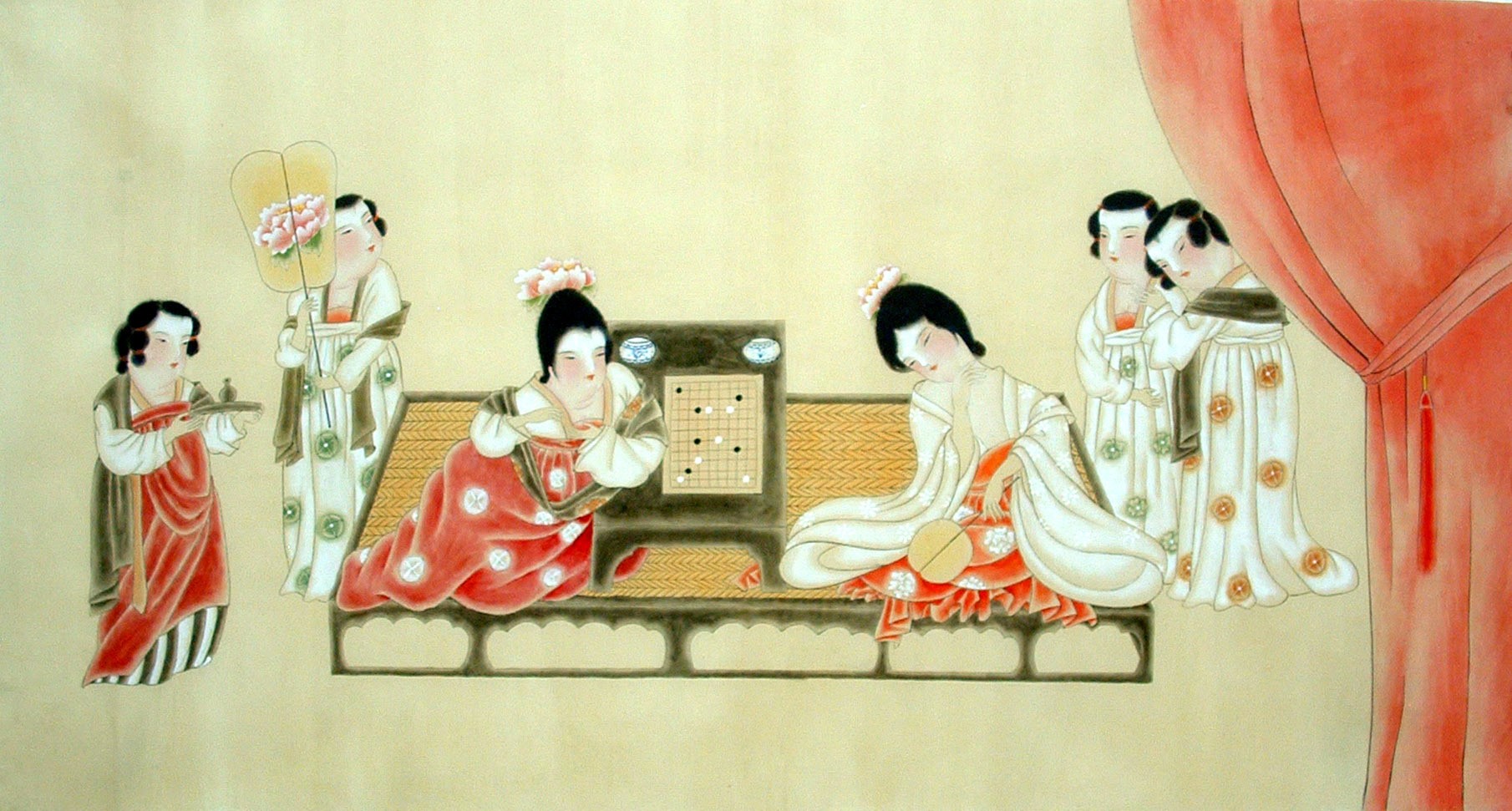 Chinese Figure Painting - CNAG014638