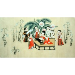 Chinese Figure Painting - CNAG014639
