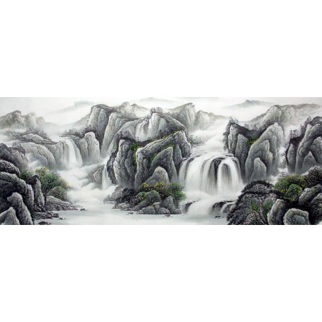Chinese Landscape Painting - CNAG014641