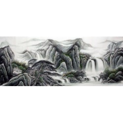 Chinese Landscape Painting - CNAG014642