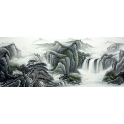 Chinese Landscape Painting - CNAG014643