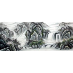 Chinese Landscape Painting - CNAG014644