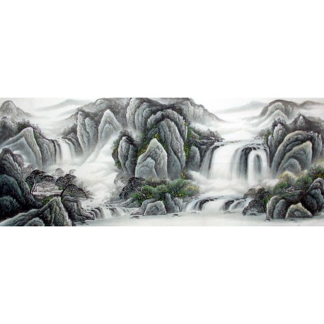 Chinese Landscape Painting - CNAG014644