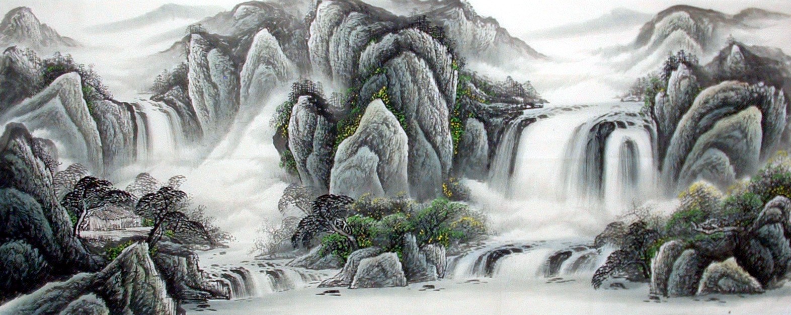 Chinese Landscape Painting - CNAG014644