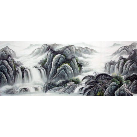 Chinese Landscape Painting - CNAG014645