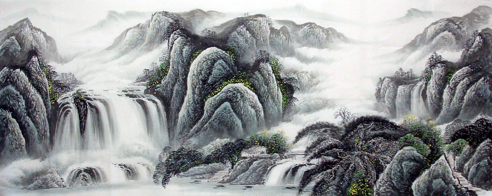 Chinese Landscape Painting - CNAG014645