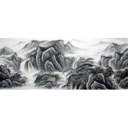 Chinese Landscape Painting - CNAG014646