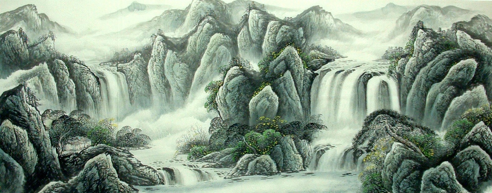 Chinese Landscape Painting - CNAG014647