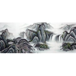 Chinese Landscape Painting - CNAG014648