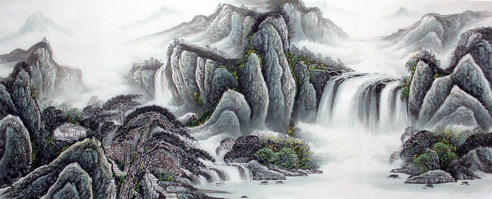 Chinese Landscape Painting - CNAG014648