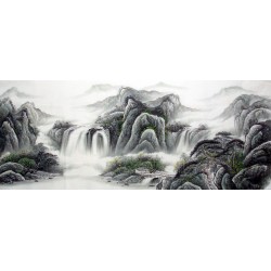 Chinese Landscape Painting - CNAG014650