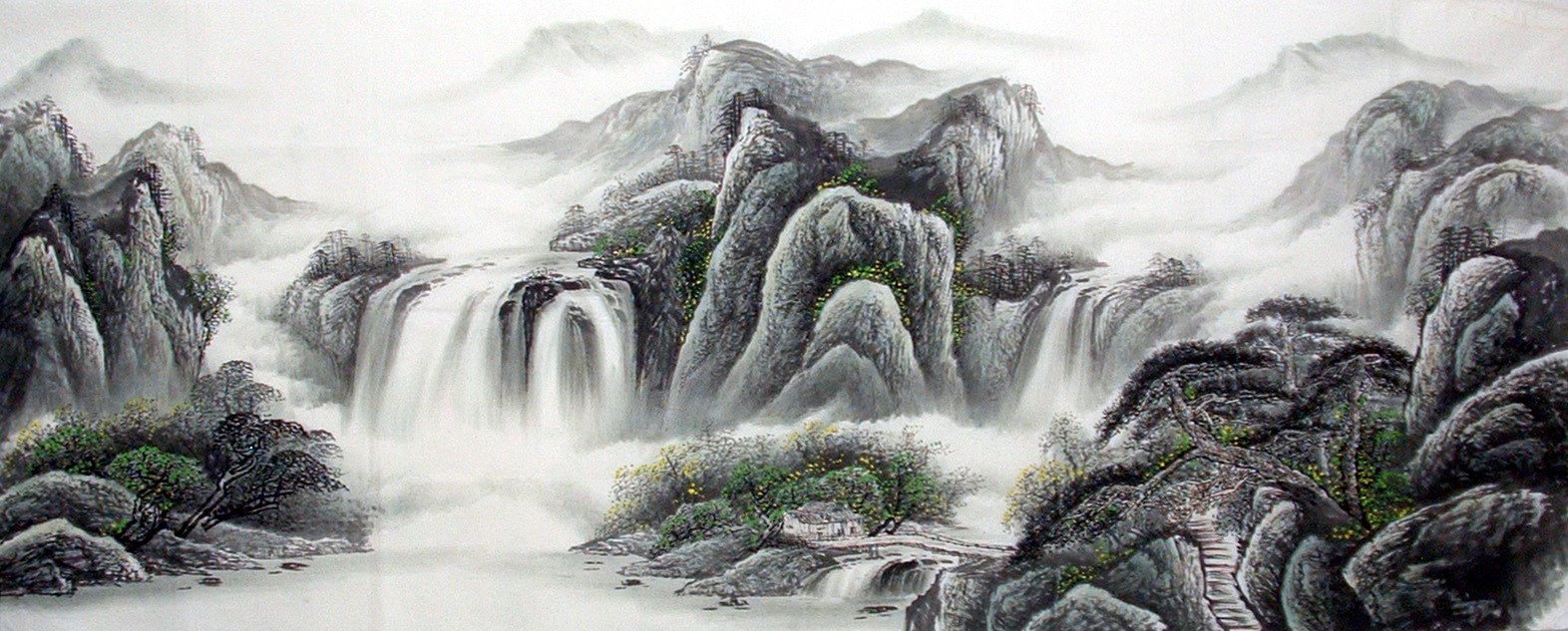 Chinese Landscape Painting - CNAG014650