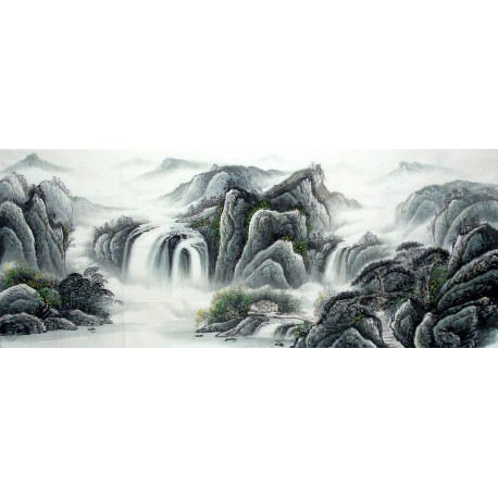 Chinese Landscape Painting - CNAG014651