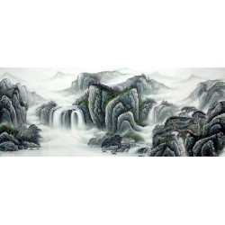 Chinese Landscape Painting - CNAG014652