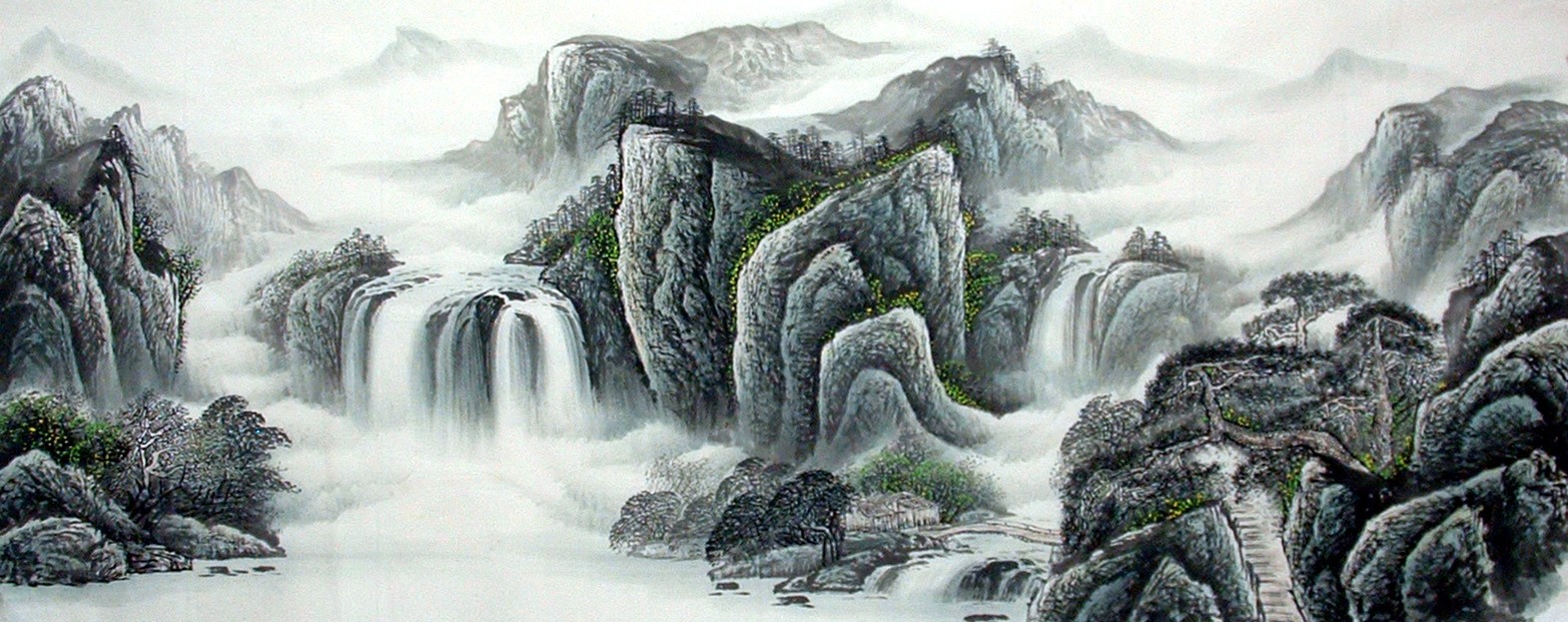 Chinese Landscape Painting - CNAG014652