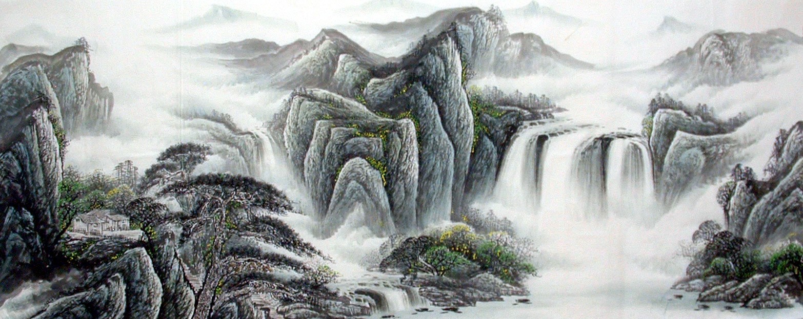 Chinese Landscape Painting - CNAG014653
