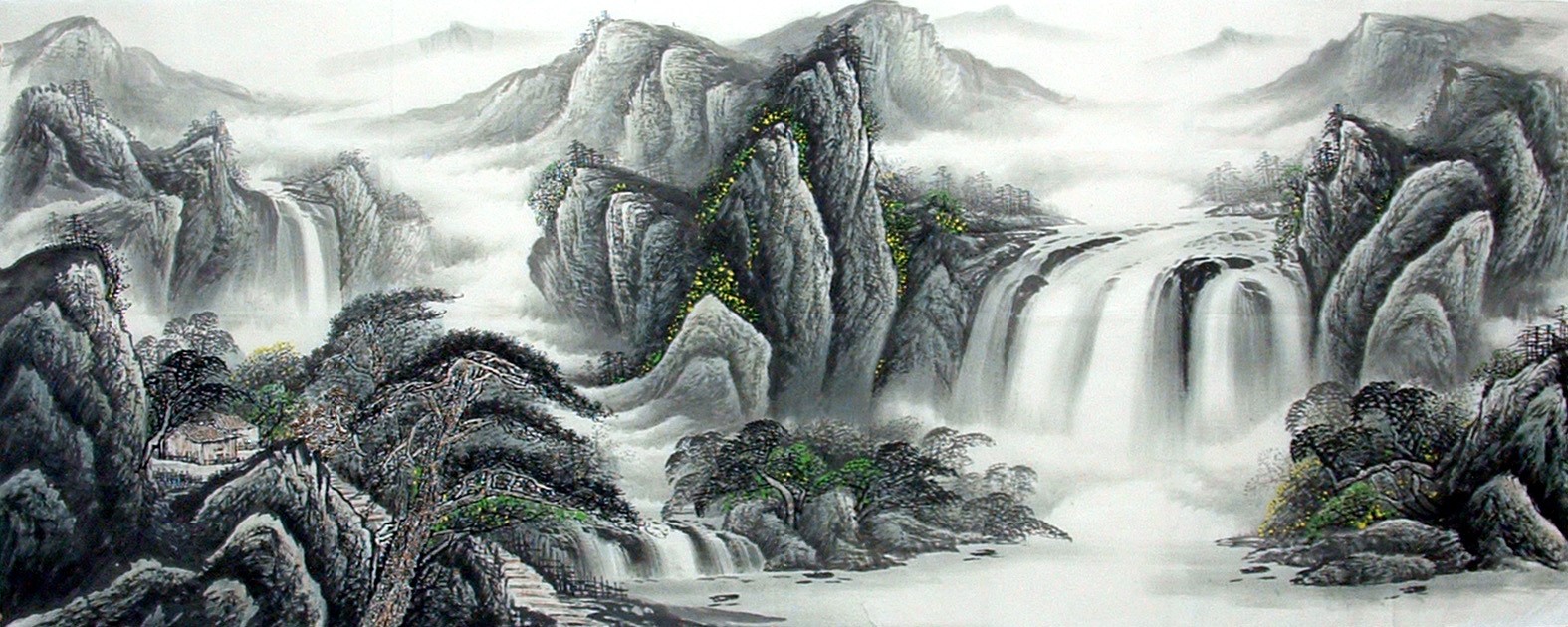 Chinese Landscape Painting - CNAG014655