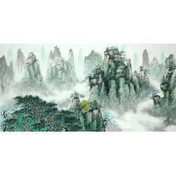 Chinese Landscape Painting - CNAG014656