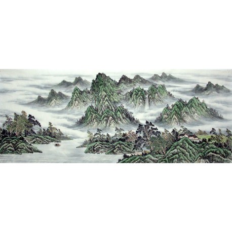 Chinese Landscape Painting - CNAG014658