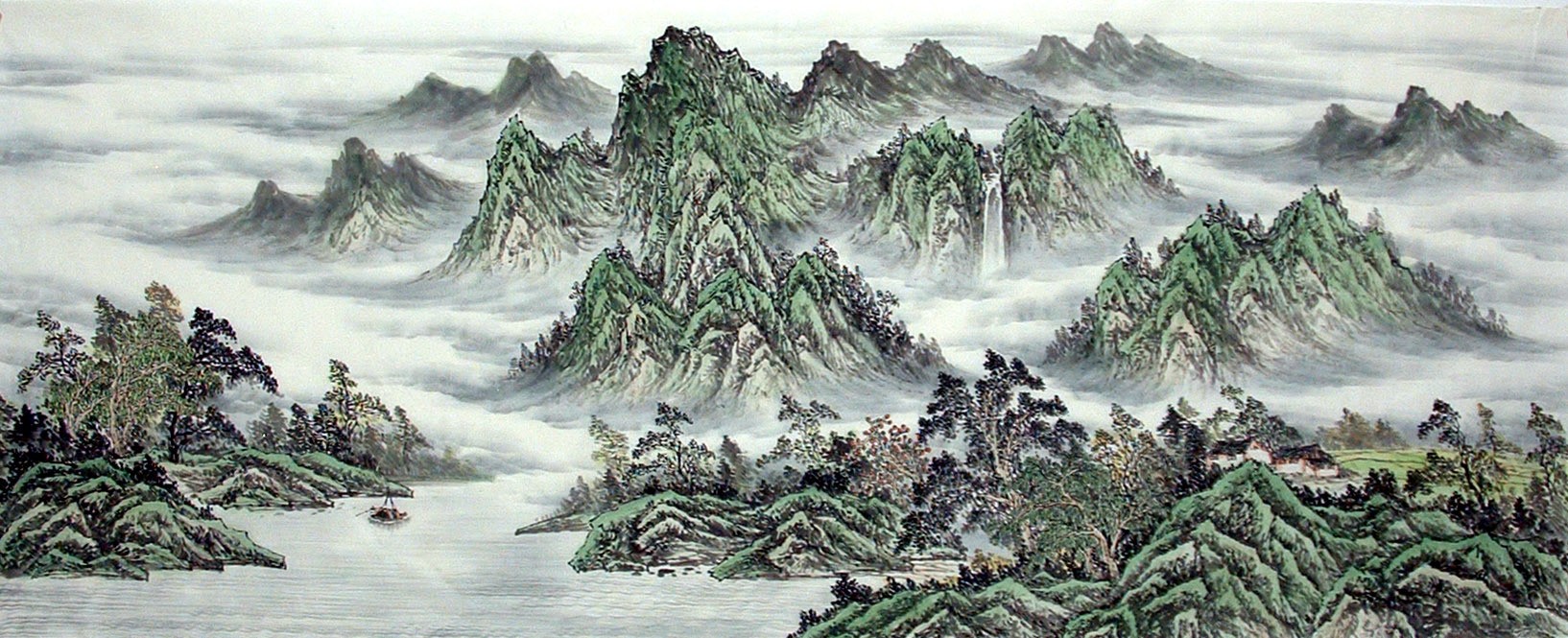 Chinese Landscape Painting - CNAG014658