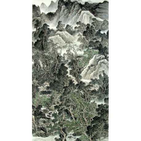 Chinese Landscape Painting - CNAG014659