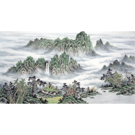 Chinese Landscape Painting - CNAG014661