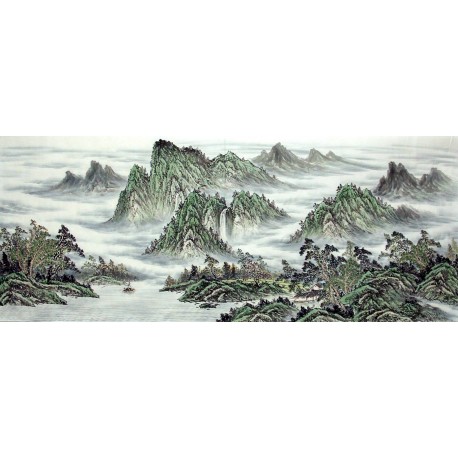 Chinese Landscape Painting - CNAG014662