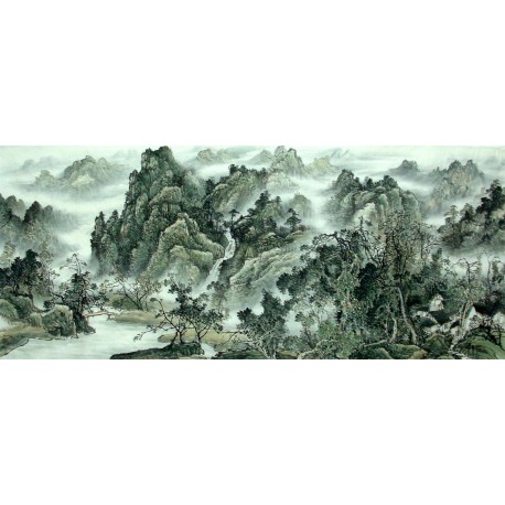Chinese Landscape Painting - CNAG014664