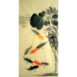 Chinese Fish Painting - CNAG014669