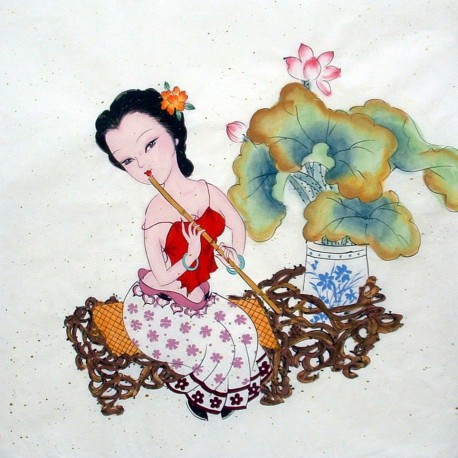 Chinese Figure Painting - CNAG014673