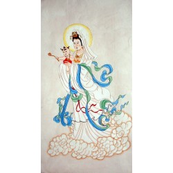 Chinese Guanyin Painting - CNAG014679