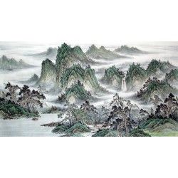 Chinese Landscape Painting - CNAG014683