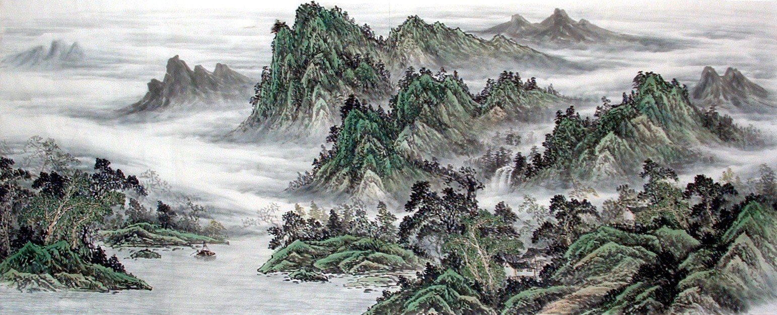 Chinese Landscape Painting - CNAG014684