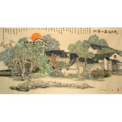 Chinese Landscape Painting - CNAG014686