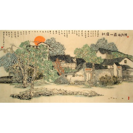 Chinese Landscape Painting - CNAG014686