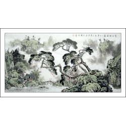 Chinese Aquarene Painting - CNAG014690