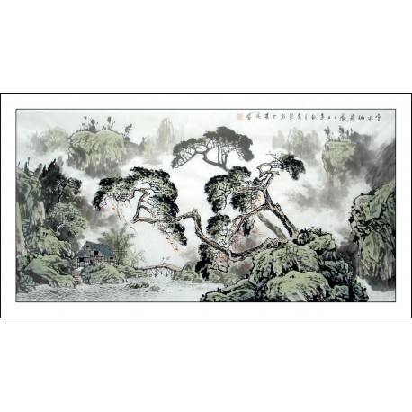 Chinese Aquarene Painting - CNAG014690