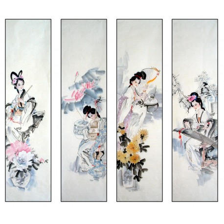 Chinese Figure Painting - CNAG014696