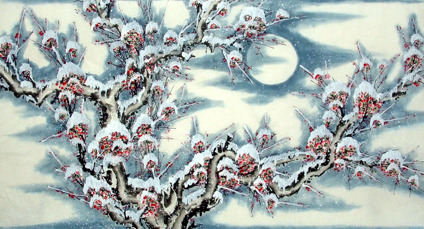 Chinese Plum Painting - CNAG014714