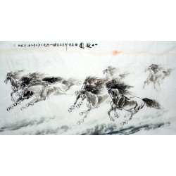 Chinese Horse Painting - CNAG014715
