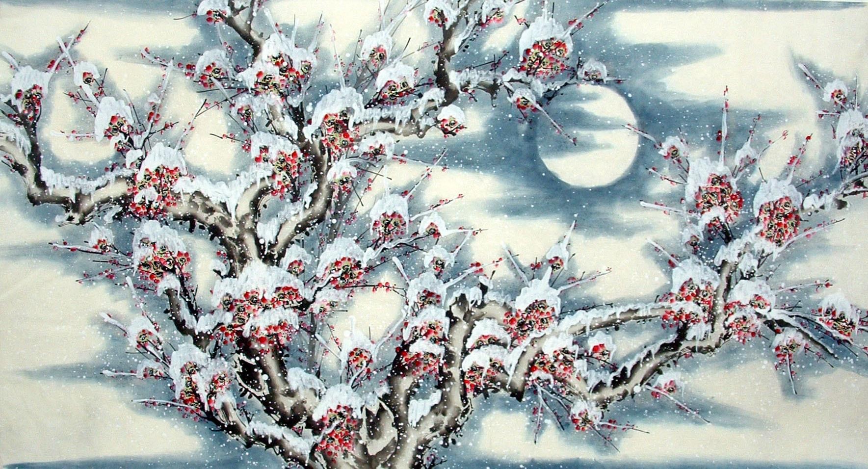 Chinese Plum Painting - CNAG014716